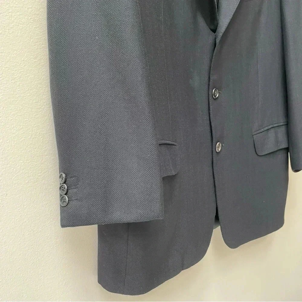 Zegna Gray 15 Milmil 15 Blazer Sports Coat